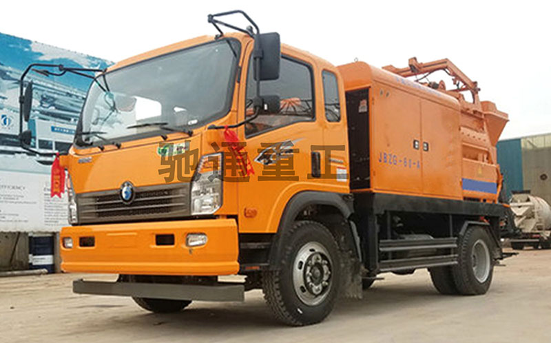 攪拌一體車(chē)載泵