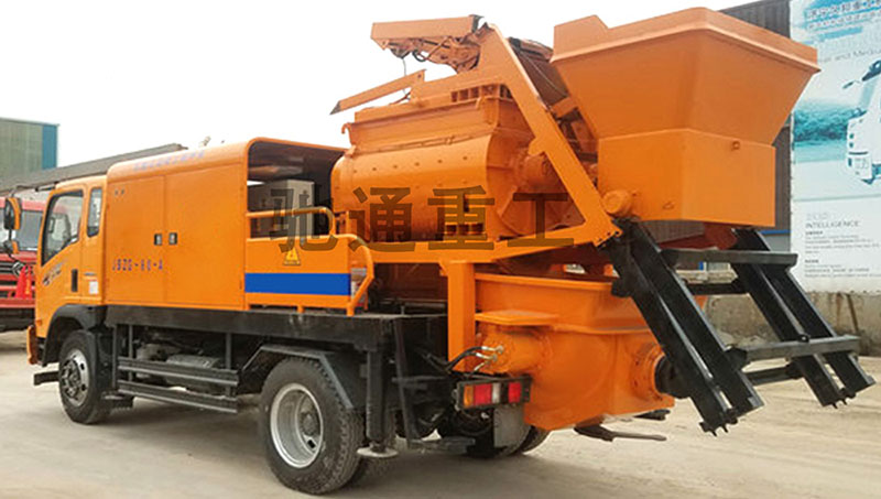 攪拌一體車(chē)載泵