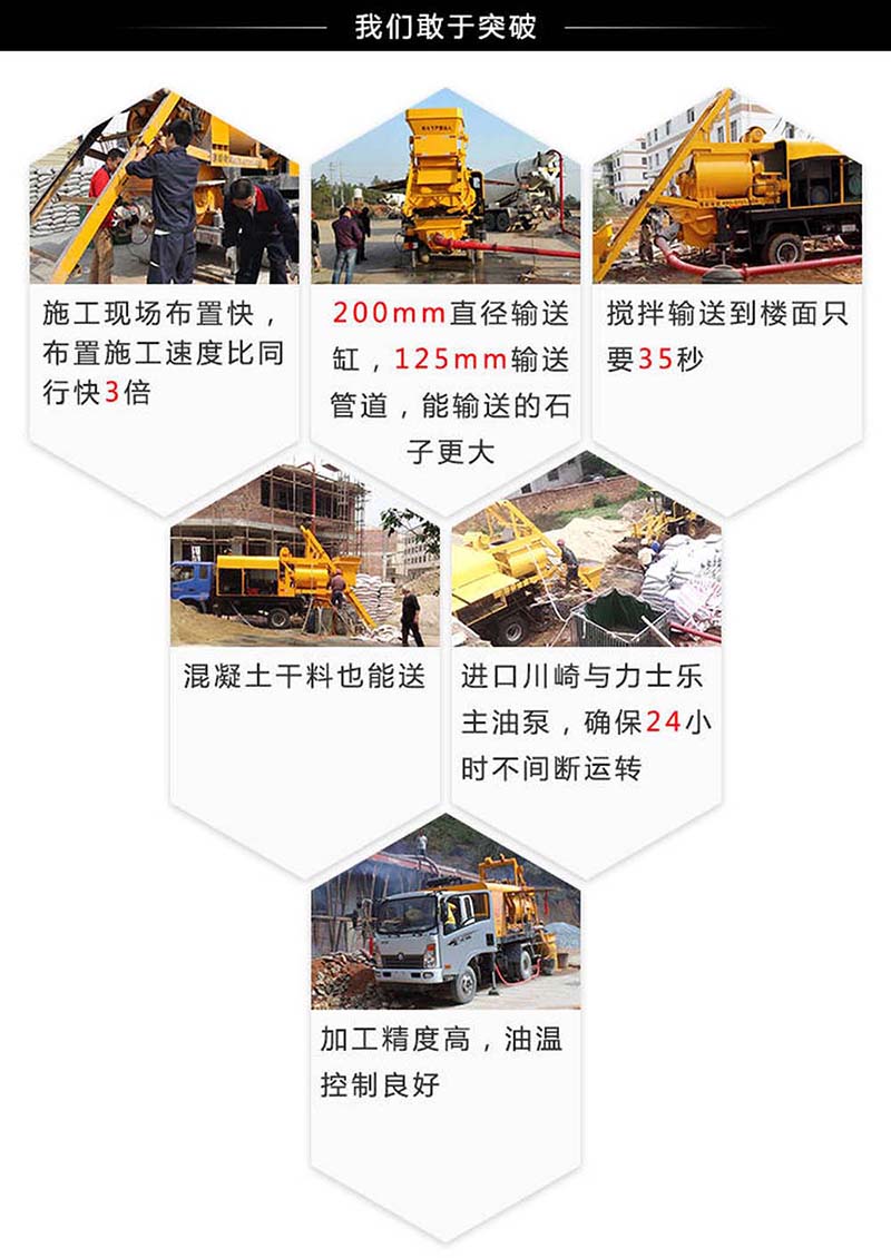 攪拌一體車(chē)載泵